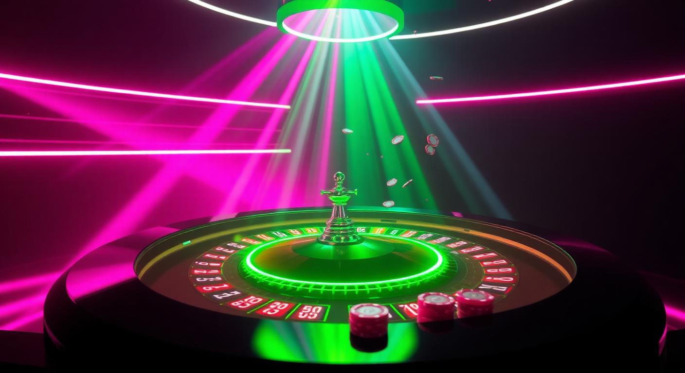 Speelkaarten en chips op de live casinotafel